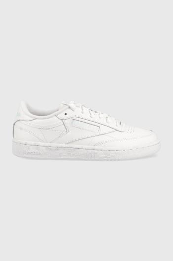 Kožené sneakers boty Reebok Classic bílá barva
