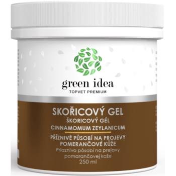 Green Idea Masážní gel Skořicový masážní gel proti celulitidě 250 ml