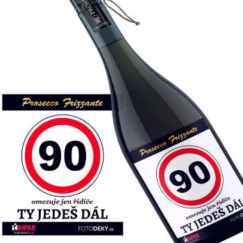 Víno ty jedeš dál (Druh Vína: Prosecco, věk: 90)