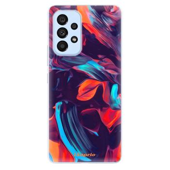 Odolné silikonové pouzdro iSaprio - Color Marble 19 - Samsung Galaxy A73 5G