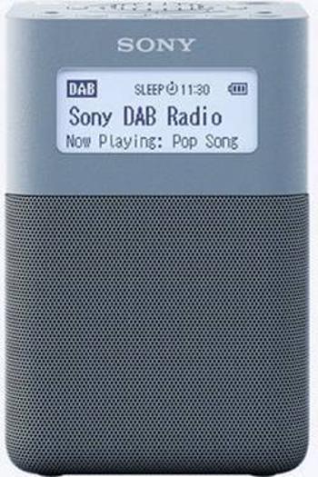 Radiobudík Sony XDR-V20D, AUX, modrá