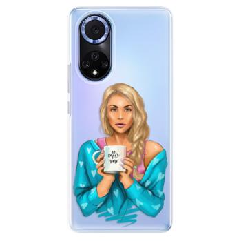 Odolné silikonové pouzdro iSaprio - Coffe Now - Blond - Huawei Nova 9