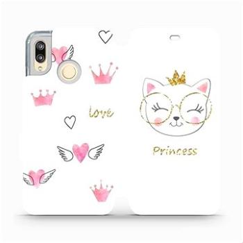 Flipové pouzdro na mobil Huawei P20 Lite - MH03S Kočička princess (5903226732265)