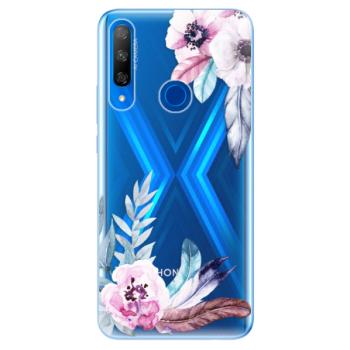 Odolné silikonové pouzdro iSaprio - Flower Pattern 04 - Huawei Honor 9X