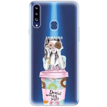 iSaprio Donut Worry pro Samsung Galaxy A20s (donwo-TPU3_A20s)