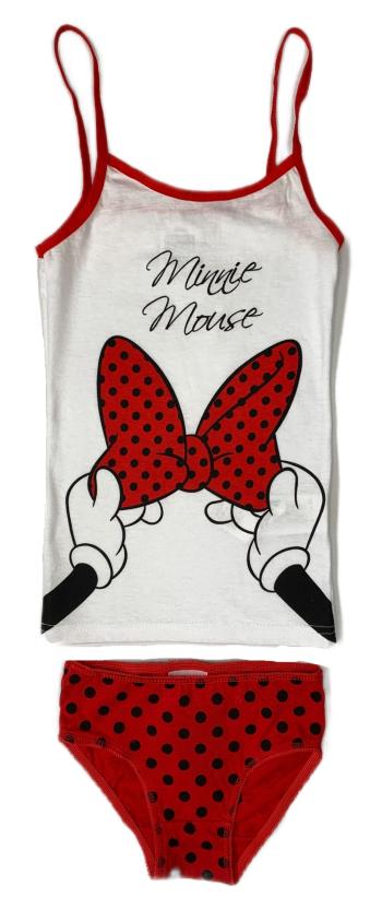 EPlus Dívčí spodní prádlo set - Minnie Mouse červené Velikost - děti: 134/140