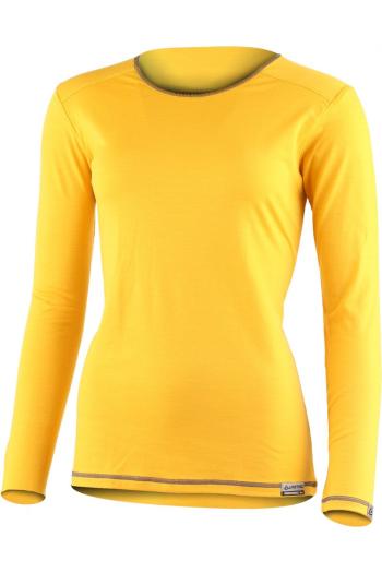 Lasting dámské merino triko MATA žluté Velikost: XL