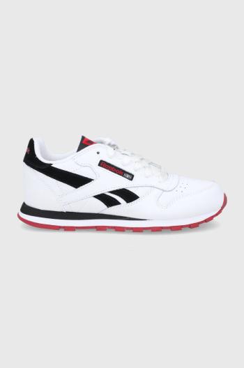 Boty Reebok Classic CL LTHR G58360 bílá barva