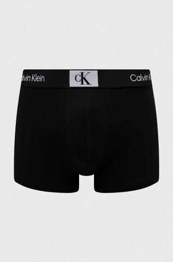 Boxerky Calvin Klein Underwear pánské, černá barva