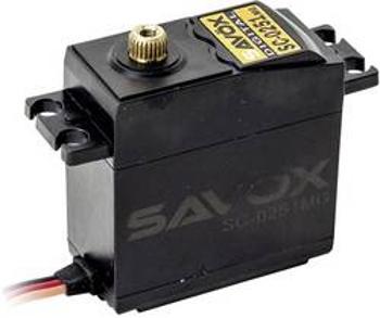 Savöx standardní servo SC-0251MG digitální servo Materiál převodovky kov Zásuvný systém JR