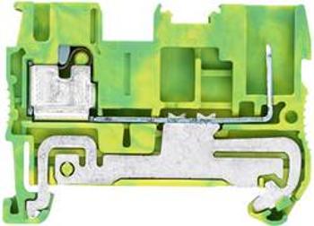 Hybridní svorka průchodky konektor, přípojka s pružinovým protitahem Siemens 8WH51003PF07, zelenožlutá, 50 ks