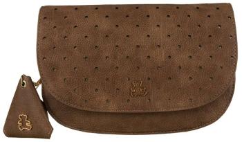 LULUCASTAGNETTE HNĚDÁ CROSSBODY KABELKA NICOLE TAUPE Velikost: ONE SIZE