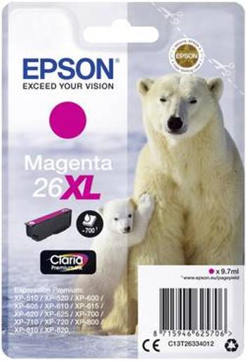 Epson Ink T2633, 26XL originál purppurová C13T26334012