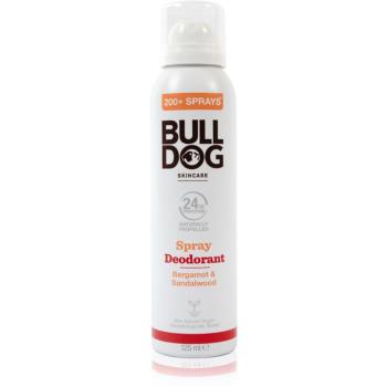 Bulldog Bergamot &Sandalwood Spray Deodorant deodorant ve spreji bez obsahu hliníku 125 ml