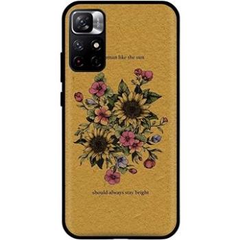 TopQ Xiaomi Redmi Note 11 silikon Bouquet 67346 (Sun-67346)