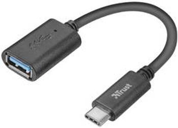 Adaptér USB 2.0 Trust [1x USB-C™ zástrčka - 1x USB 3.0 zásuvka B] černá