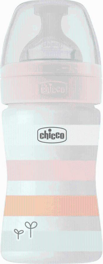 Chicco Láhev kojenecká Well-being silikon 150 ml děvče