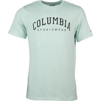 Columbia CSC SEASONAL LOGO TEE Pánské tričko s krátkým rukávem, světle modrá, velikost S