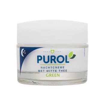 Purol Green Night Cream 50 ml noční pleťový krém pro ženy poškozená krabička na smíšenou pleť; na problematickou pleť s akné