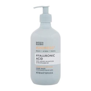 Baylis & Harding Kindness+ Hyaluronic Acid Cleanse + Hydrate Hand Wash 500 ml tekuté mýdlo pro ženy