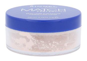 Rimmel Transparentní pudr Match Perfection (Silky Loose Face Powder) 13 g, 10ml, 001, Transparent