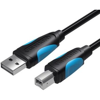 Vention USB-A -> USB-B Print Cable with 2x Ferrite Core 10m Black (VAS-A16-B1000)