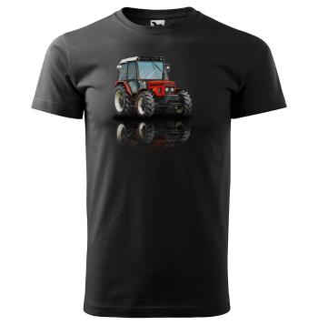 Tričko Zetor 7245 (Velikost: 2XL, Typ: pro muže, Barva trička: Černá)