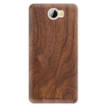 Silikonové pouzdro iSaprio - Wood 10 - Huawei Y5 II / Y6 II Compact