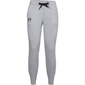 Under Armour RIVAL FLEECE JOGGERS Dámské tepláky, šedá, velikost