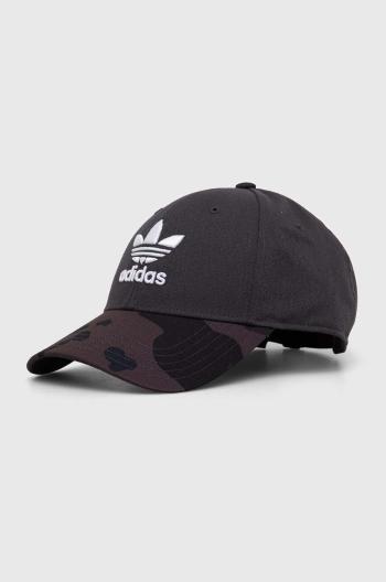 Kšiltovka adidas Originals černá barva, vzorovaná, IU0039