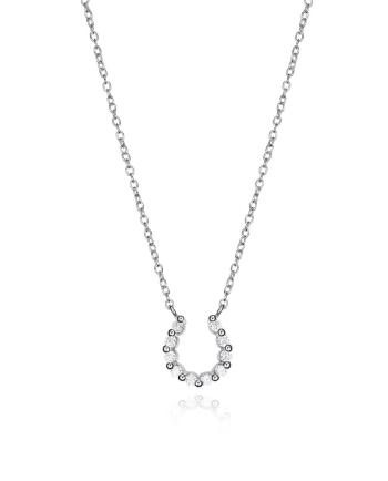 Viceroy Krásný stříbrný náhrdelník Podkova Popular 71054C000-30