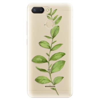 Odolné silikonové pouzdro iSaprio - Green Plant 01 - Xiaomi Redmi 6