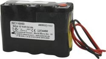 Akumulátor pro lékařské přístroje Akku Med Náhrada za originální akumulátor 3000-12 12 V 600 mAh