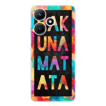 Odolné silikonové pouzdro iSaprio - Hakuna Matata 01 - Infinix Hot 30i