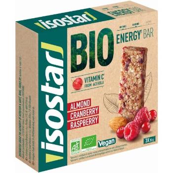 Isostar BIO ENERGY BARS ČERVENÉ OVOCE 3x30g Energetické bio tyčinky, , velikost UNI