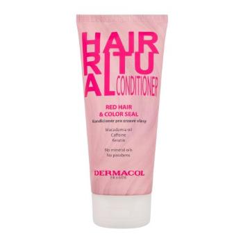 Dermacol Hair Ritual Conditioner Red Hair & Color Seal 200 ml kondicionér pro ženy