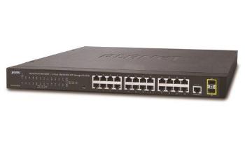 Planet switch GS-4210-24T2S, L2/L4, 24x 1000Base-T, 2x SFP, web, SNMP V3, VLAN, QOS, IPV6, GS-4210-24T2S