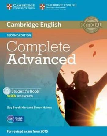 Complete Advanced 2nd Edition Student´s Book with Answers with CD-ROM (2015 Exam Specification) - Guy Brook-Hart, Simon Haines