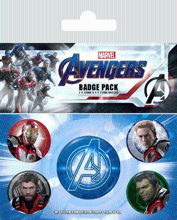Set odznaků Avengers