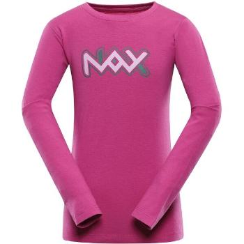 NAX PRALANO Dětské bavlněné triko, růžová, velikost 140-146