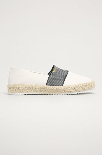 Espadrilky Big Star bílá barva, na platformě