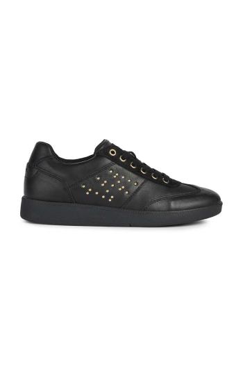 Kožené sneakers boty Geox D MELEDA A černá barva, D26UGA-00085-C9999