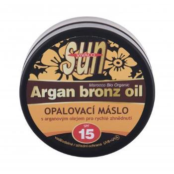 Vivaco Sun Argan Bronz Oil Suntan Butter SPF15 200 ml opalovací přípravek na tělo unisex