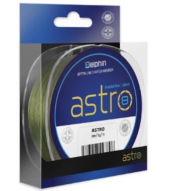 Delphin návazcová šňůrka astro 8-průměr 0,33 mm / nosnost 57,2 lb / návin 270 m