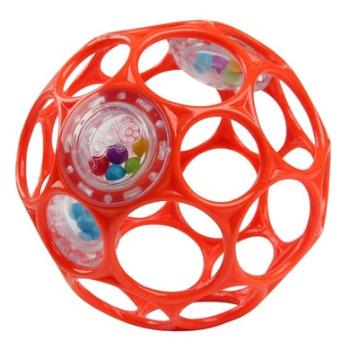 Oball ™ Rattle 10 cm, červený