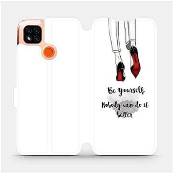 Flipové pouzdro na mobil Xiaomi Redmi 9C - M046P Be yourself (5903516334643)