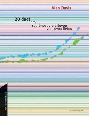 20 duet pro sopránovou a altovou zobcovou flétnu - Davis Alan