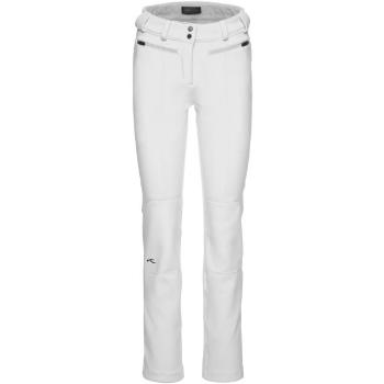 Kjus WOMEN SELLA JET PANTS Dámské lyžařské kalhoty, bílá, velikost L