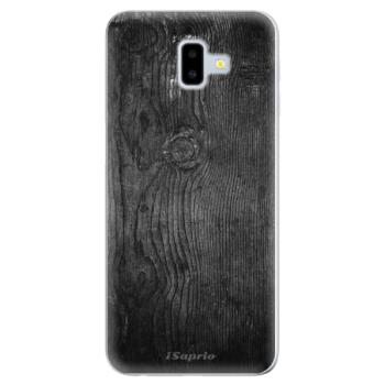 Odolné silikonové pouzdro iSaprio - Black Wood 13 - Samsung Galaxy J6+