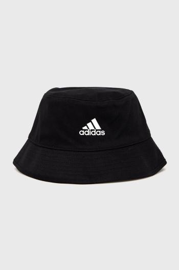 Bavlněná čepice adidas H36810.M černá barva
